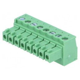 Regletă de Conexiuni 3,5mm 8 Piste Drept Mufă | Electronic-mag.ro | Componente Electronice
