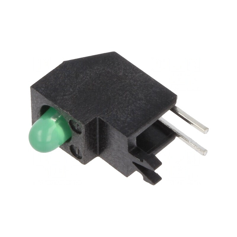 LED Verde 2,8mm 20mA 40° 10-20mcd | Electronic-mag.ro | Componente Electronice