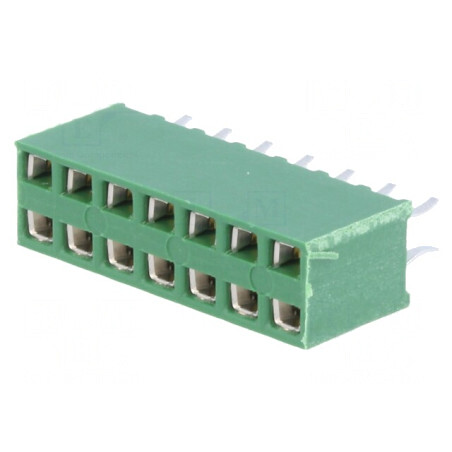 Soclu pini 2x7 2,54mm THT mamă 14 pini drept | Electronic-mag.ro | Componente Electronice