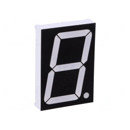 Afișaj LED 7 Segmente 38.1mm Albastru Catodic | Electronic-mag.ro | Componente Electronice