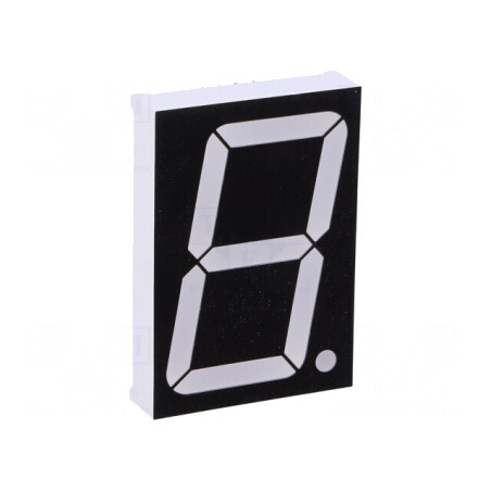 Afișaj LED 7 Segmente 38.1mm Albastru Catodic | Electronic-mag.ro | Componente Electronice