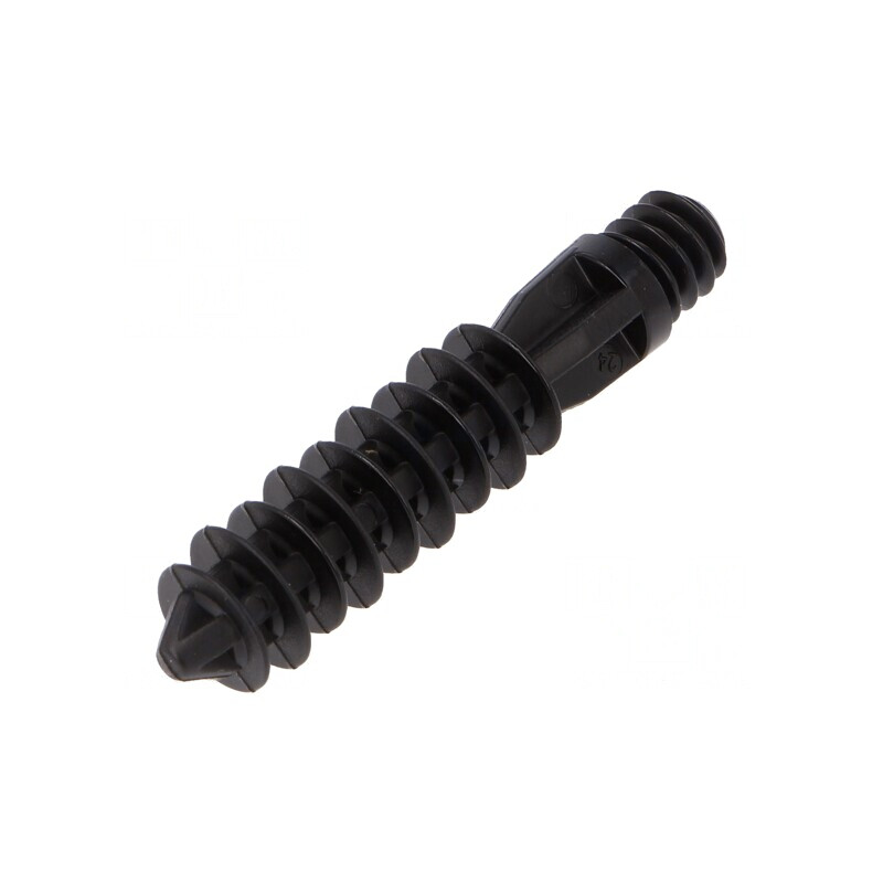 Clipsuri P pentru cabluri 20 bucăți negre | Electronic-mag.ro | Componente Electronice