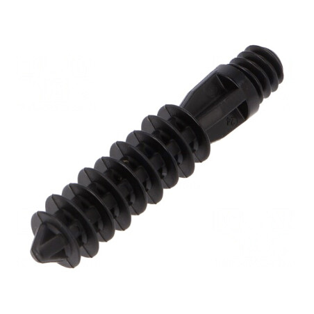 Clipsuri P pentru cabluri 20 bucăți negre | Electronic-mag.ro | Componente Electronice