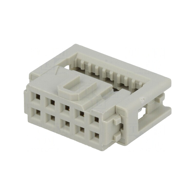 Mufă IDC Mamă 10 Pin 2,54mm pentru Cablu Bandă | Electronic-mag.ro | Componente Electronice Mufă IDC Mamă 10 Pin 2,54mm pentru Cablu Bandă | Electronic-mag.ro | Componente Electronice