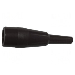 Izolator PVC Negru 5kV BU-27 | Electronic-mag.ro | Componente Electronice