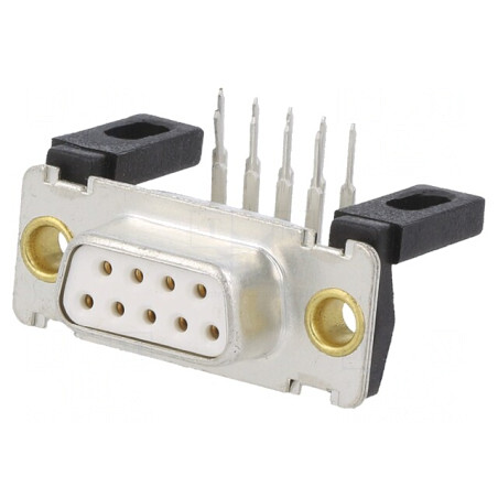 Conector D-Sub 25-Pin Soclu Mamă PCB Drept THT cu Șuruburi | Electronic-mag.ro | Componente Electronice