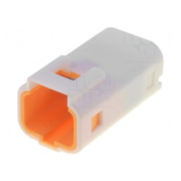 Conector cablu-placă JWPF 3 PIN THT IPX7 | Electronic-mag.ro | Componente Electronice