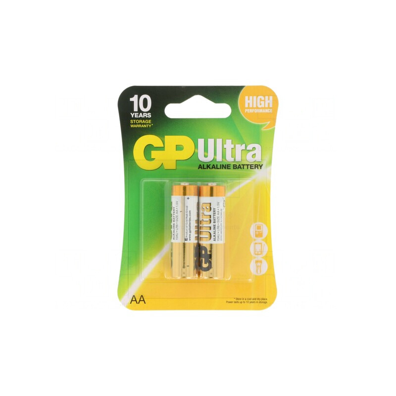 Baterie alcalină 1,5V AA 2 bucăți | Electronic-mag.ro | Componente Electronice