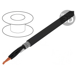 Cablu ÖLFLEX Classic 115 CY 2x0.5mm² Negru PVC 300/500V | Electronic-mag.ro | Componente Electronice