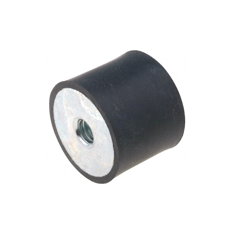 Atenuator Vibrații M6 25mm Guma 20mm | Electronic-mag.ro | Componente Electronice