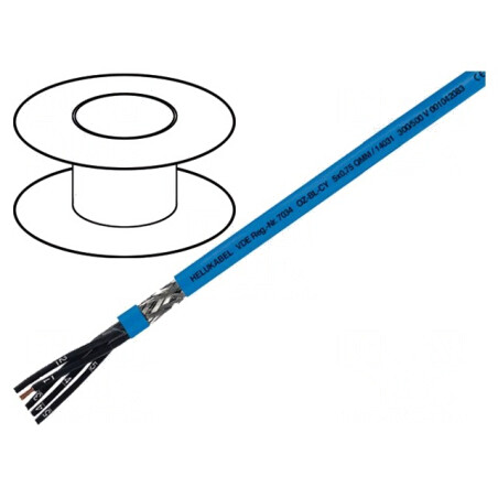 Cablu ecranat 2x0,75mm2 tresă cupru cositorit | Electronic-mag.ro | Componente Electronice