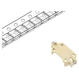Soclu Baterie CR2450 Orizontal SMD | Electronic-mag.ro | Componente Electronice