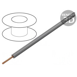 Cablu electric litat 1,5mm2 PVC gri 10m | Electronic-mag.ro | Componente Electronice
