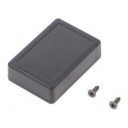 Carcasă Universală ABS Neagră 35x50x15mm | Electronic-mag.ro | Componente Electronice