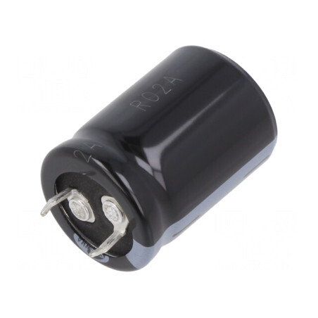 Condensator Electrolitic SNAP-IN 100uF 400VDC Ø22x30mm ±20% | Electronic-mag.ro | Componente Electronice