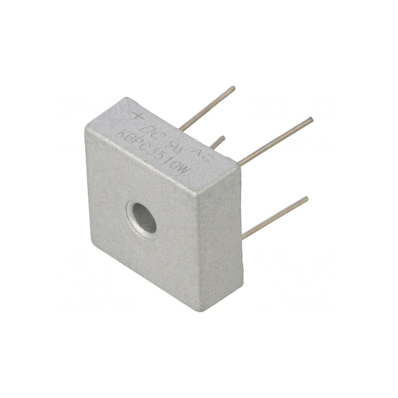 Punte Redresoare Monofazată 1kV 35A 400A MB-25W | Electronic-mag.ro | Componente Electronice