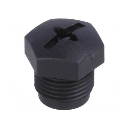Capac Protecție Mufe M12 din Plastic | Electronic-mag.ro | Componente Electronice