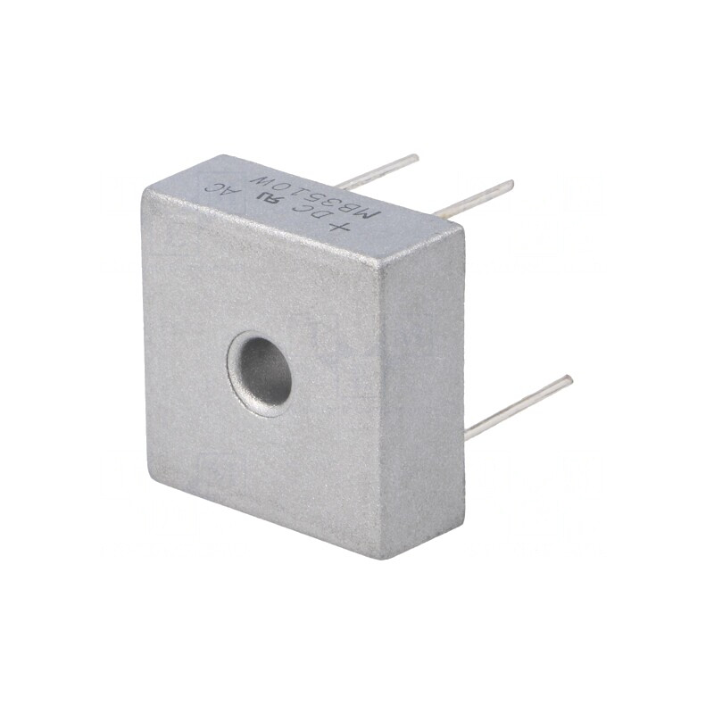 Punte Redresoare Monofazat 1kV 35A 400A MB-25W | Electronic-mag.ro | Componente Electronice