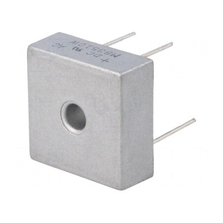 Punte Redresoare Monofazat 1kV 35A 400A MB-25W | Electronic-mag.ro | Componente Electronice