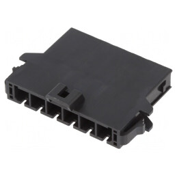 Mufă cablu-cablu tată Mega-Fit 5,7mm 6 pini 23A drept | Electronic-mag.ro | Componente Electronice