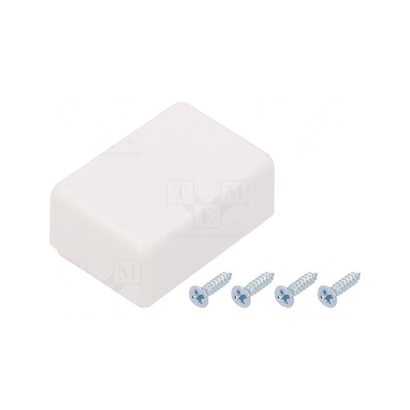 Carcasă Universală ABS Albă 23x33x16mm | Electronic-mag.ro | Componente Electronice