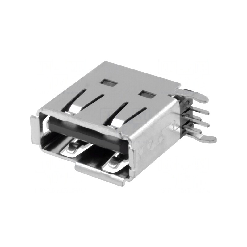Soclu USB A PCB THT 90° Aurit | Electronic-mag.ro | Componente Electronice Soclu USB A PCB THT 90° Aurit | Electronic-mag.ro | Componente Electronice