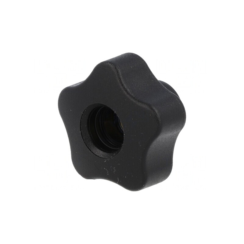 Buton Reglare Ø 32mm Filet M6 12mm H 23mm | Electronic-mag.ro | Componente Electronice