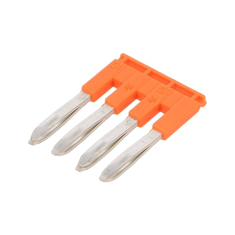 Punte cu șuruburi 4 piste portocalie 5,2mm 600V | Electronic-mag.ro | Componente Electronice