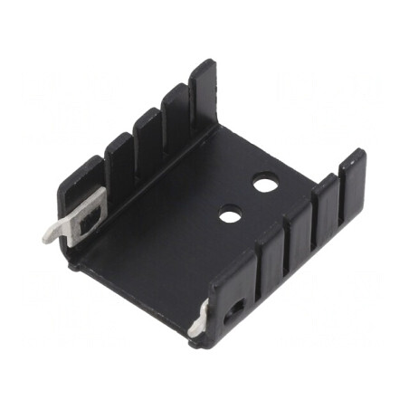 Radiator Negru TO220 30x25.4x12.7mm | Electronic-mag.ro | Componente Electronice