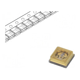 LED UV-A UV-C 120° 100mA 270-280nm 390-400nm 3535