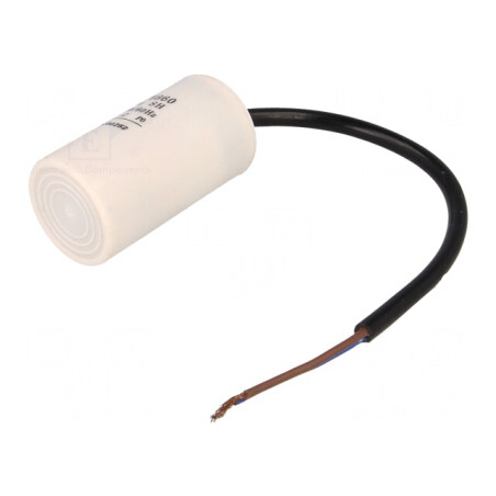 Condensator pentru Motoare 8uF 450V Ø35x60mm | Electronic-mag.ro | Componente Electronice
