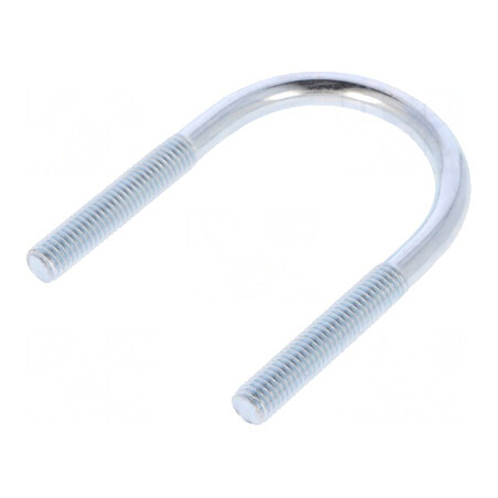 Bridă tip "U" oțel zinc 41mm x 43mm | Electronic-mag.ro | Componente Electronice