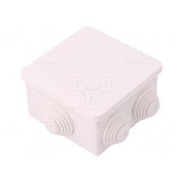 Cutie de Conexiuni pentru Perete 78x78x44 mm | Electronic-mag.ro | Componente Electronice