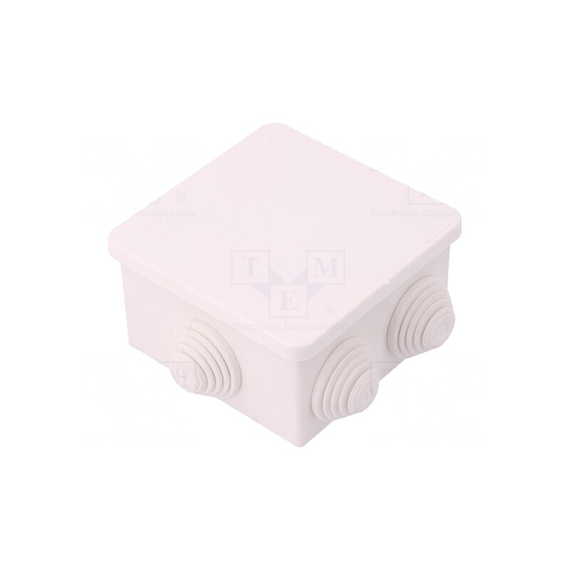 Cutie de Conexiuni pentru Perete 78x78x44 mm | Electronic-mag.ro | Componente Electronice