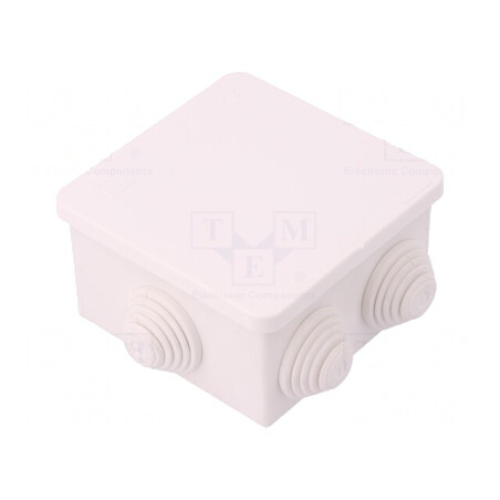 Cutie de Conexiuni pentru Perete 78x78x44 mm | Electronic-mag.ro | Componente Electronice