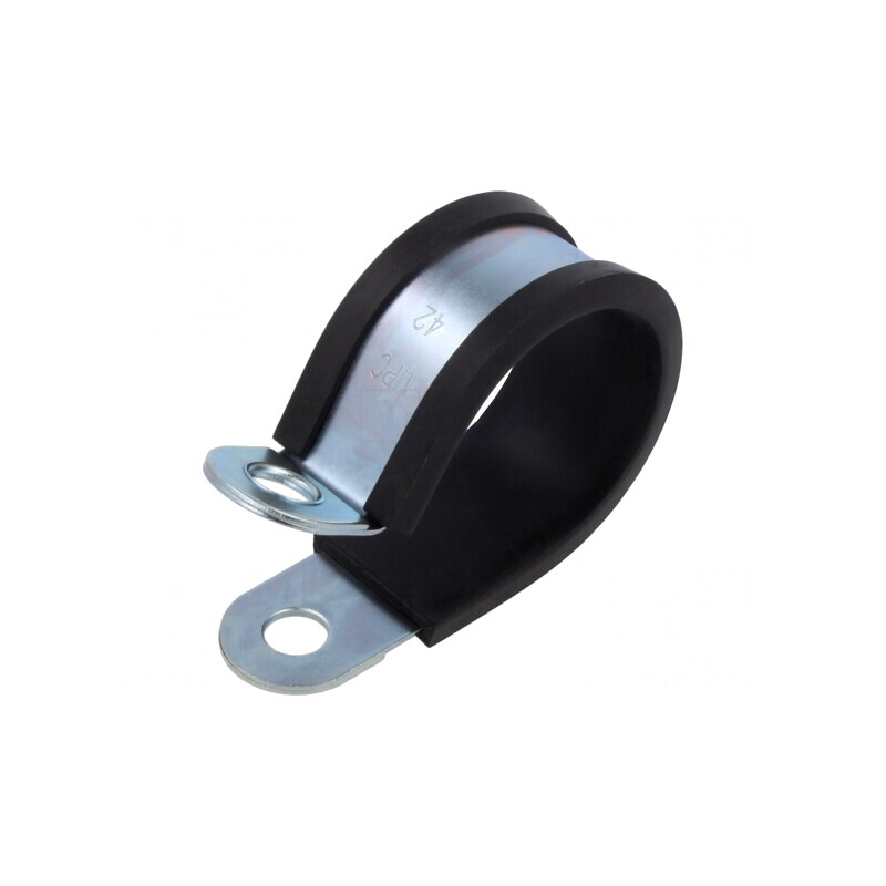 Clipsuri Oțel 42mm cu Protecție EPDM | Electronic-mag.ro | Componente Electronice