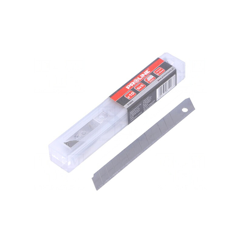 Lamă de tăiere 9mm, set 10 buc. | Electronic-mag.ro | Componente Electronice