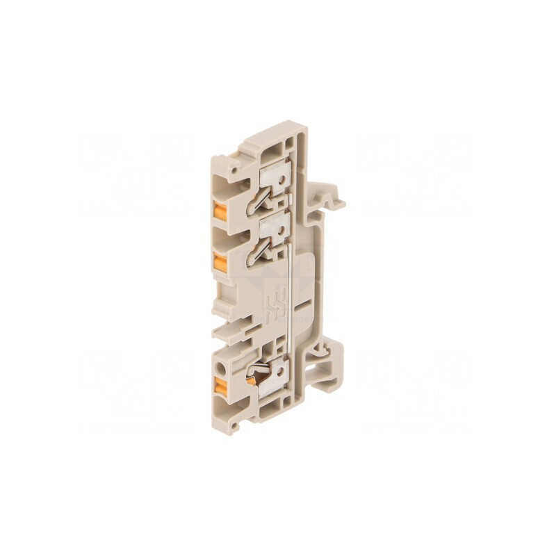 Terminal Îmbinare Șine 2,5mm² 3 Borne Bej 5,1mm | Electronic-mag.ro | Componente Electronice Terminal Îmbinare Șine 2,5mm² 3 Borne Bej 5,1mm | Electronic-mag.ro | Componente Electronice