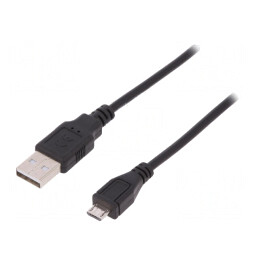 Cablu USB 2.0 A la Micro B 1,8m | Electronic-mag.ro | Componente Electronice