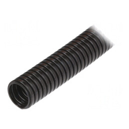 Tub de Protecție Poliamidă Neagră 12mm  | Electronic-mag.ro | Componente Electronice