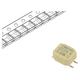 Inductor SMD 2.2mH 500mA 400mΩ ±30%