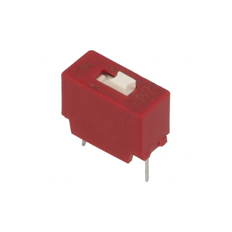 Comutator DIP-SWITCH 1 Secțiune OFF-ON 0,025A 25VDC | Electronic-mag.ro | Componente Electronice