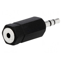 Adaptor Audio Jack 2,5mm la 3,5mm Stereo