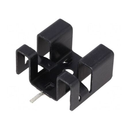 Radiator Extrudat Negru pentru TO220 21.6x25.4x12.7mm | Electronic-mag.ro | Componente Electronice