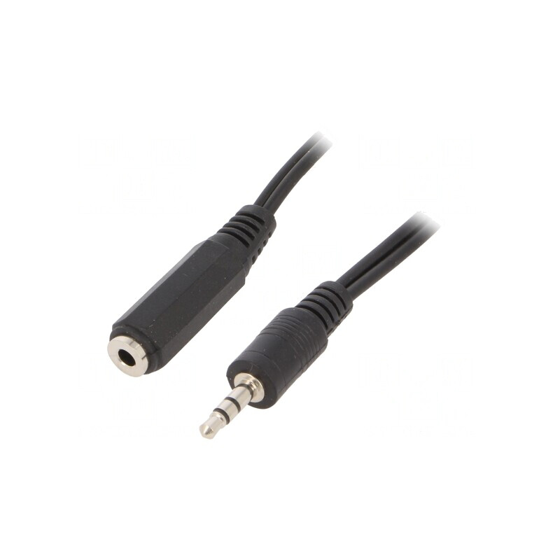 Cablu Audio Jack 3.5mm 5m Negru | Electronic-mag.ro | Componente Electronice
