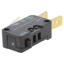 Microîntrerupător SNAP ACTION SPDT 0,1A 250VAC fără manetă | Electronic-mag.ro | Componente Electronice