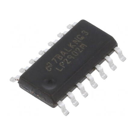 Amplificator Operaţional 4-Canale 100kHz SO14 40nA | Electronic-mag.ro | Componente Electronice