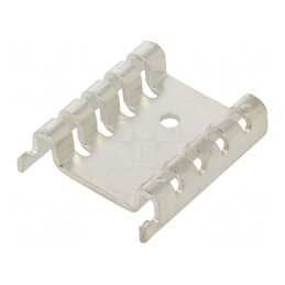 Radiator Presat TO220 Natural 7.2x27x29mm 22.5K/W | Electronic-mag.ro | Componente Electronice
