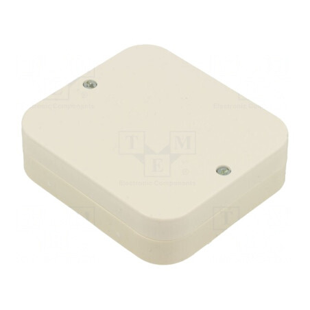 Cutie de Conexiuni pentru Perete 80mm x 90mm x 24mm | Electronic-mag.ro | Componente Electronice
