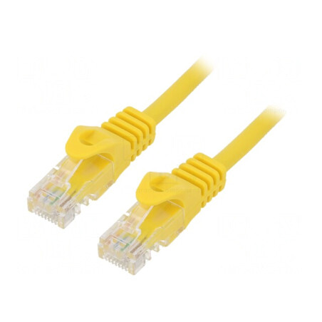 'Patch Cord UTP Cat6 Galben 2m Cablexpert' | Electronic-mag.ro | Componente Electronice
